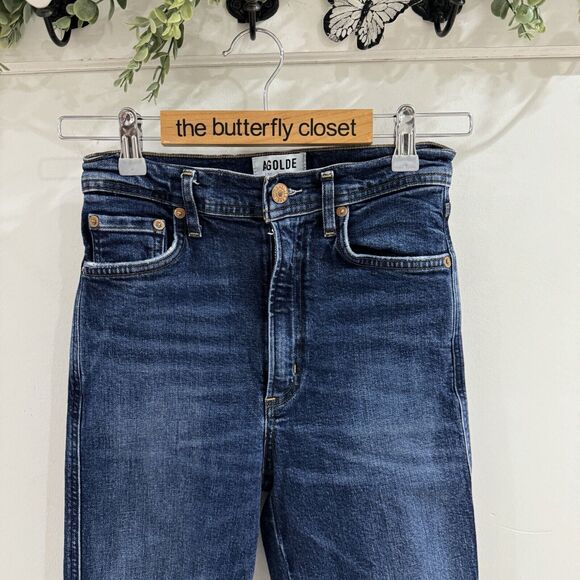 Agolde 24 High Rise Skinny Jeans - Picture 4 of 4